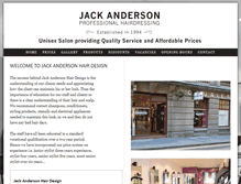 Tablet Screenshot of jackanderson.co.uk